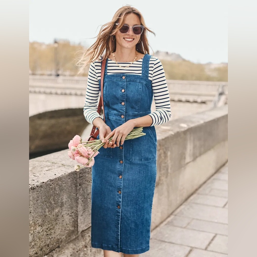 Boden Livia Denim Dress